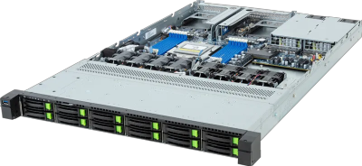 1HE NVMe-12 Gen5 Gigabyte R163-Z35-AAH1 Rev. 3.x